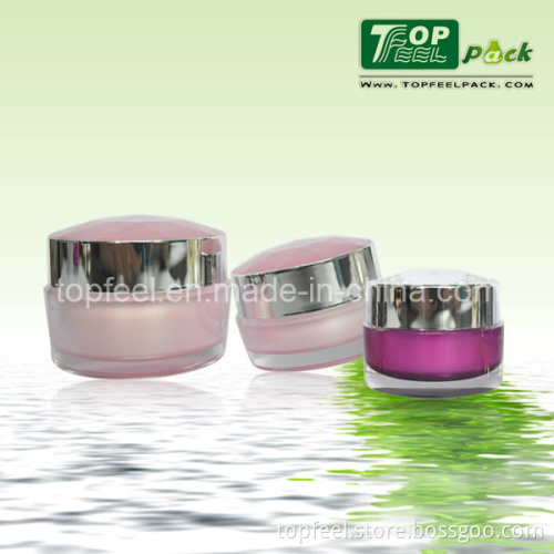 Plastic Jars Cosmetic Container